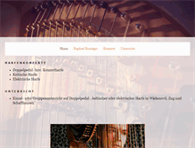 Tablet Screenshot of harfenkonzerte.ch